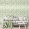 Manhattan Comfort Norwich, Vinyl Fossil Leaf In Greens And Blues Wallpaper, 205 In X 33 Ft = 56 Sq Ft Norwich - alternate 3